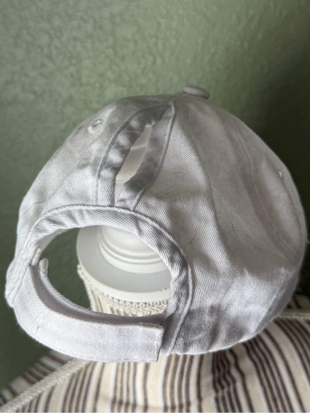 Rhinestone Cotton Hat - Picture 2 of 6